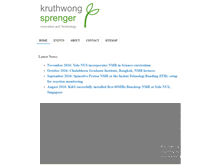 Tablet Screenshot of krusp.com
